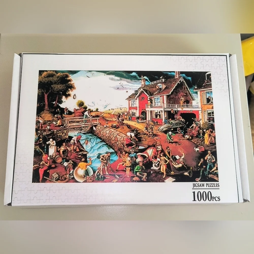 1000pc Vintage Altamont,NY Town Scene Jigsaw Puzzle NEW and SEALED BOX